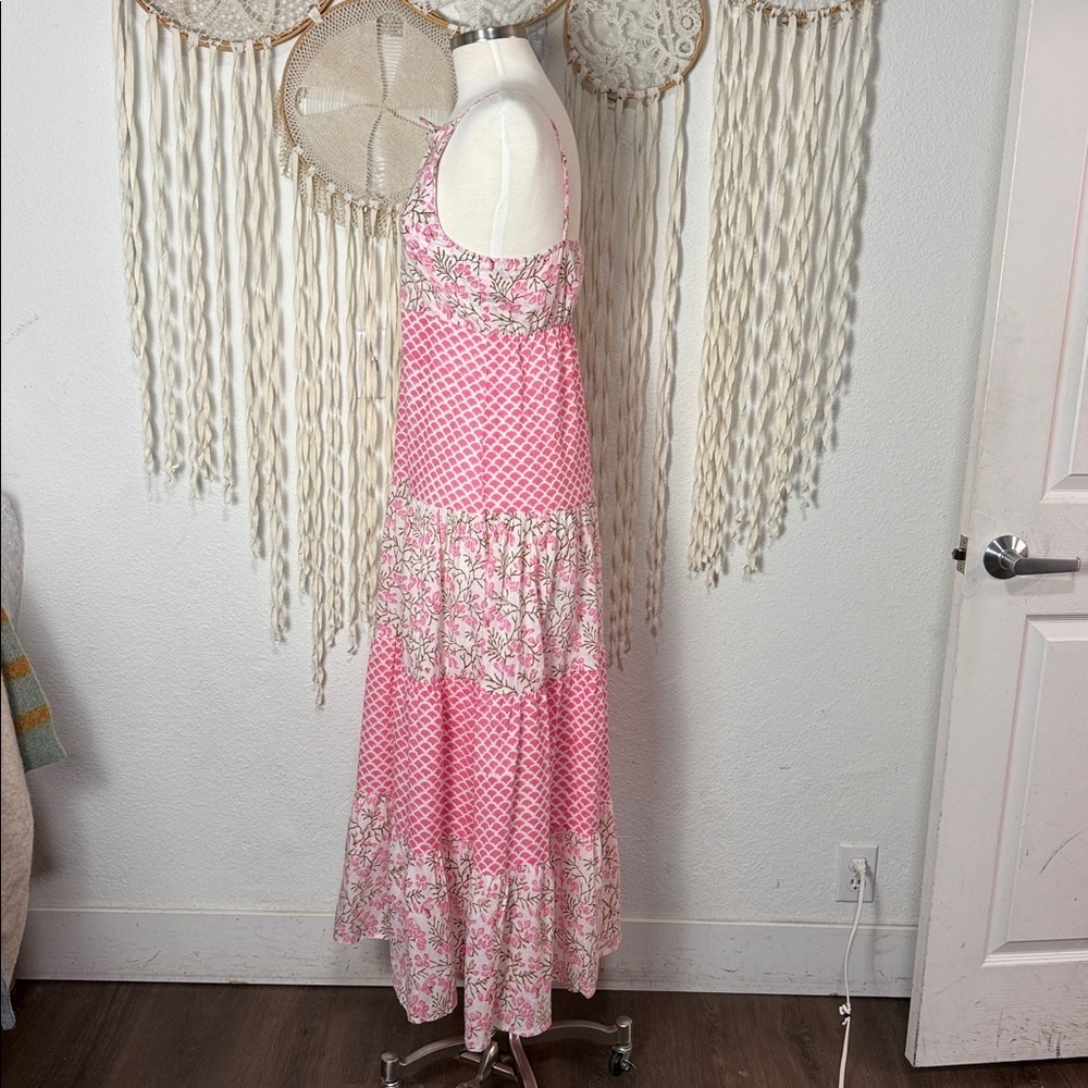 Jude Connally NWT Anita Woodblock Blossom Scallop Pink Size XS - Picture 5 of 12